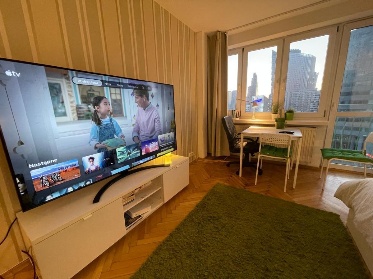 Super Apartament Green Rondo Onz Metro Nowe Wifi 300 Mb/S Aircondition Netflix Spotify Warszawa Zewnętrze zdjęcie