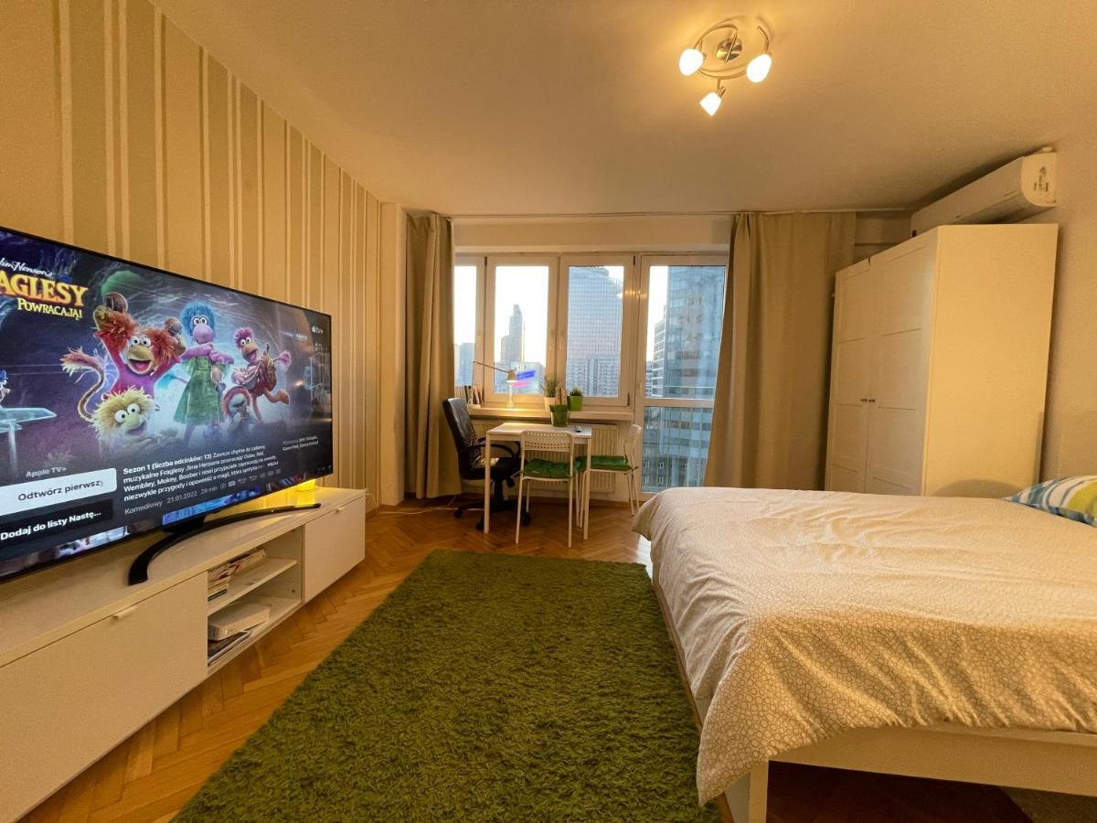 Super Apartament Green Rondo Onz Metro Nowe Wifi 300 Mb/S Aircondition Netflix Spotify Warszawa Zewnętrze zdjęcie