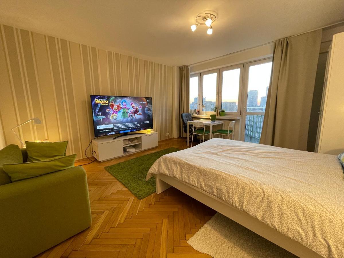 Super Apartament Green Rondo Onz Metro Nowe Wifi 300 Mb/S Aircondition Netflix Spotify Warszawa Zewnętrze zdjęcie